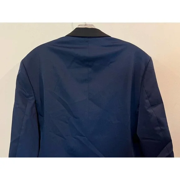 NEW ZARA Men's Navy Button Slim‎ Fit Party Suits